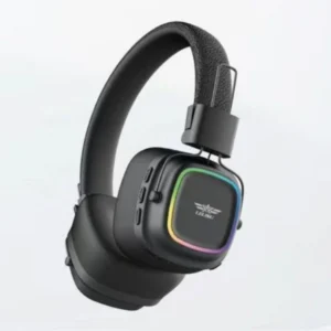 Lelisu LS-258 Bluetooth 5.4 wireless over-ear headphones with LED lights