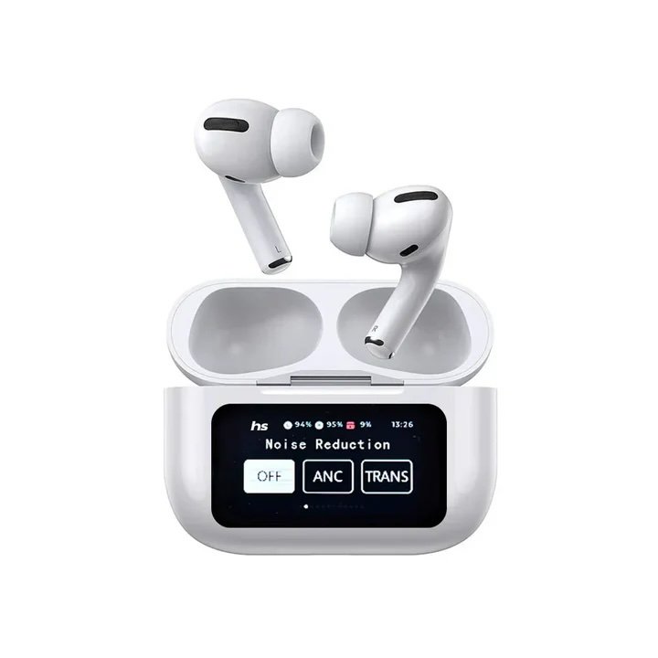 A9 Pro ANC Bluetooth 5.4 wireless earbuds with smart screen