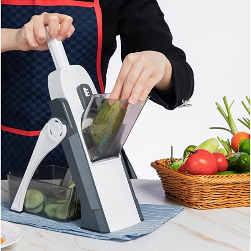 Brava manual mandoline vegetable cutter for kitchen preparation