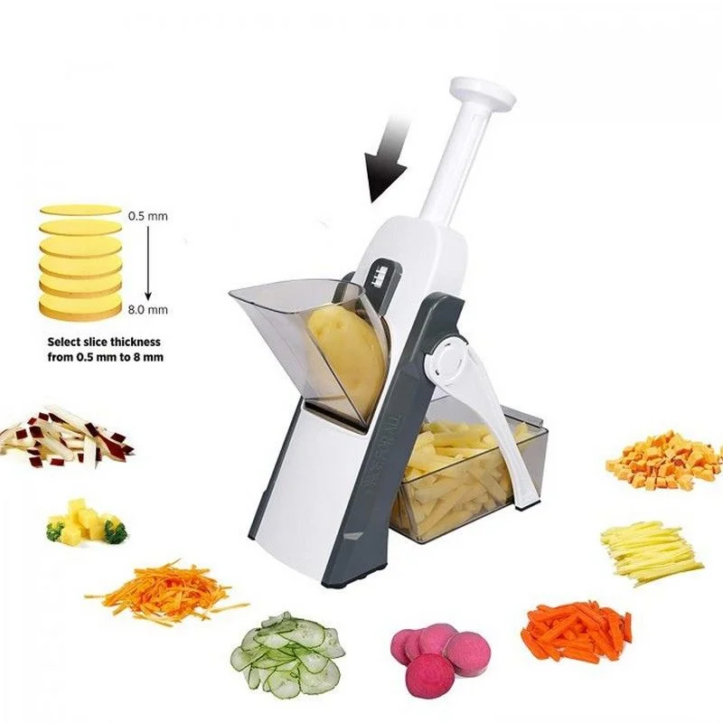Brava compact manual vegetable slicer and chopper