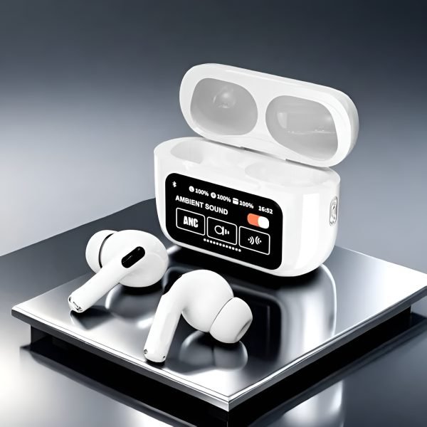 A9 Pro wireless earbuds featuring active noise cancellation