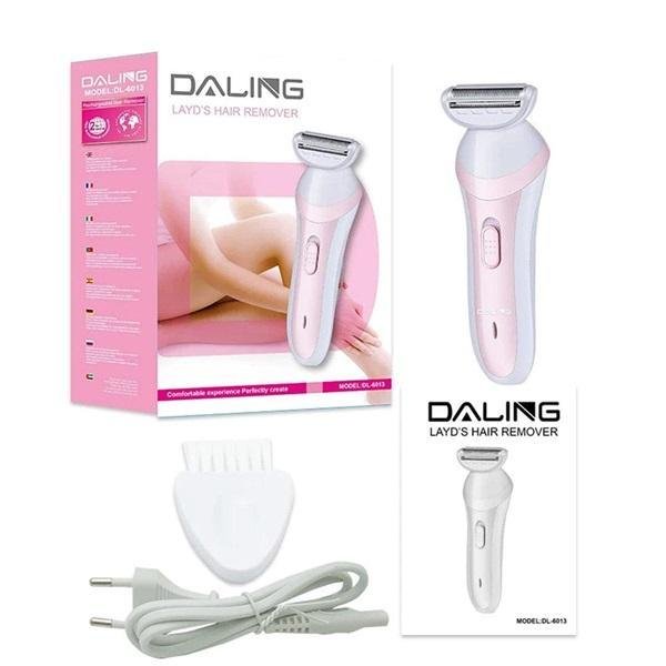 Rechargeable women's epilator complete product view