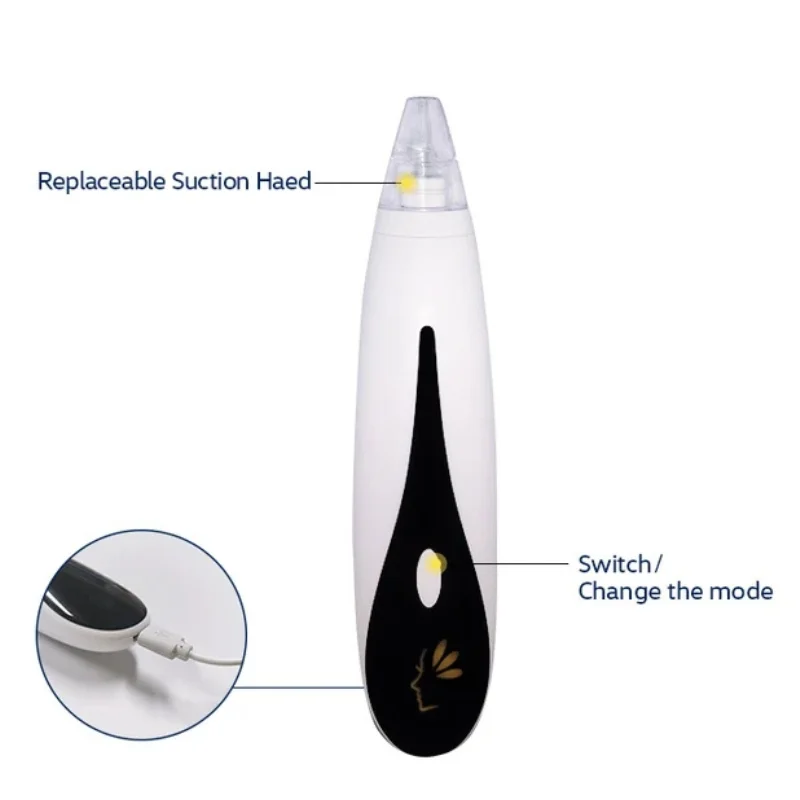 FPLS-001 electric blackhead remover with compact handheld design
